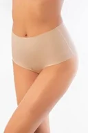 Majtki damskie - Figi damskie bezszwowe z wysokim stanem bawełna beżowe 5101 Io Sono Io Sielei - miniaturka - grafika 1