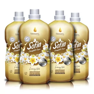 Sofin Płyn do Płukania Tkanin Gold 4x1,4l 224 prania - Środki do prania - miniaturka - grafika 1