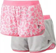 Spodnie sportowe damskie - Adidas Spodenki damskie adidas Entrada 22 niebieskie HH9998 XS - miniaturka - grafika 1