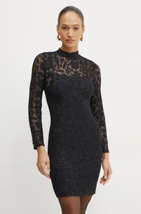 Morgan sukienka REIGNE kolor czarny mini dopasowana REIGNE - Sukienki - miniaturka - grafika 1