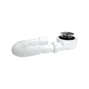 ANIPLAST Syfon brodzika 50 mm KLIK-KLAK chrom ANIPLAST - Syfony - miniaturka - grafika 1