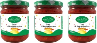 Pikantna Papryczka Chili Mielona | Specjalność Kalabrii Z Kruszoną Papryczką Chili | Przyprawowy Włoski Sos Pikantny do mięs, makaronów, zup, ryb | .. - Majonezy i dressingi - miniaturka - grafika 1