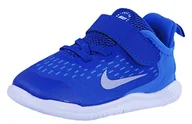Buty dla dziewczynek - Nike Unisex Free Run 2018 Natural Running buty do biegania dla dzieci, niebieski - Niebieski Team Royal White Pht 401-26 EU - miniaturka - grafika 1