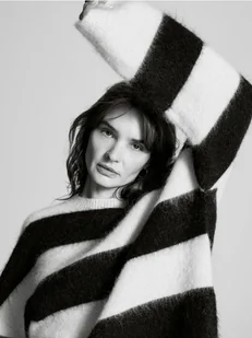 Reserved - Sweter z moherem - wielobarwny - Moda i Uroda OUTLET - miniaturka - grafika 1