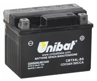 Części motocyklowe - AKUMULATOR UNIBAT CBTX4L-BS 12V 3Ah - miniaturka - grafika 1