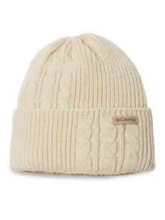 Columbia Czapka Agate Pass™ Cable Knit Beanie Biały - Czapki damskie - miniaturka - grafika 1