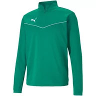 Piłka nożna - Bluza piłkarska męska Puma teamRISE 1 4 Zip Top - miniaturka - grafika 1