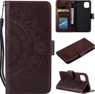 Etui i futerały do telefonów - Etui König Design kompatybilne z Apple iPhone 14 Pro Max z syntetycznej skóry - Brązowe etui na telefon komórkowy - miniaturka - grafika 1