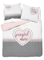 Pościel - Detexpol Pościel 160x200 bawełniana Komplet 100% Holenderska przytul mnie - miniaturka - grafika 1