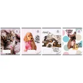 Zeszyty szkolne - Beniamin Zeszyt A5/16K kratka The sweet pets (20szt) - miniaturka - grafika 1