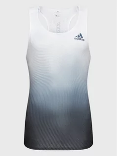 Koszulki sportowe męskie - Koszulka techniczna adizero Engineered HA3691 Szary Slim Fit - adidas Performance - grafika 1
