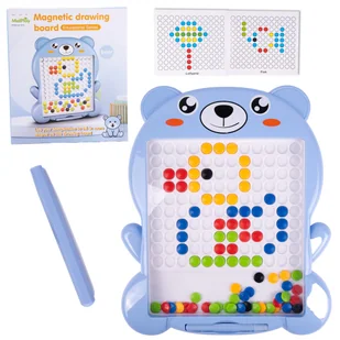 Tablica Magnetyczna Miś Magpad Układanka Edukacyjna Mozaika - Układanki dla dzieci - miniaturka - grafika 1