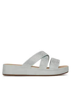 Clara Barson Klapki R23SS06671 Niebieski - Klapki i japonki damskie - miniaturka - grafika 1