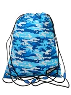 Torby szkolne - Solidny worek szkolny przedszkolny Fortnite na buty ubrania - miniaturka - grafika 1