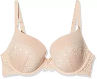 Biustonosze - Pretty Polly Damski biustonosz Natasha, głęboki, Beżowy (żywica aktowa), 80C - miniaturka - grafika 1