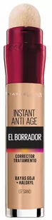 Concealer Maybelline New York Instant Age Rewind Eraser Dark Circles Treatment Sand 6 ml (3600531507725) - Korektory do twarzy - miniaturka - grafika 1