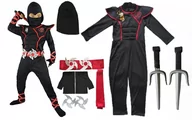 Stroje karnawałowe - Strój Przebranie Ninja Sztylety Shuriken 98-110,Hopki - miniaturka - grafika 1