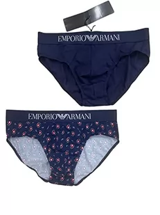 Emporio Armani Majtki męskie, Pionowy pasek/denim, S - Paski - miniaturka - grafika 1