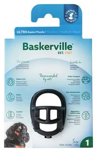 Baskerville Kaganiec Ultra-1 czarny - Kagańce dla psów - miniaturka - grafika 1
