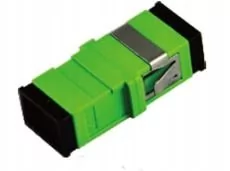 APC ExtraLink EXTRALINK ADAPTER SC SM SIMPLEX GREEN WITHOUT EAR EX.2138 - Wtyczki i adaptery - miniaturka - grafika 1