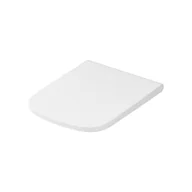 Deski sedesowe - Cersanit Larga Square Deska wolnoopadająca biała K98-0231 - miniaturka - grafika 1