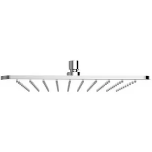 Omnires Slimline deszczownica mosiężna 25x25cm chrom/biały WG225/OCRB - Deszczownice - miniaturka - grafika 4