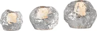 Świeczniki - Świeczniki na tealighty Snowball 3 szt. - miniaturka - grafika 1