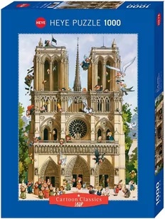 Heye Puzzle 1000 elementów. Viva Notre Dame - Puzzle - miniaturka - grafika 1