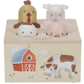Sortery dla dzieci - Drewniana zabawka pop-up Little Farm, Little Dutch - miniaturka - grafika 1