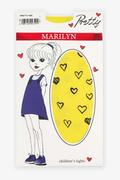 Rajstopy dziecięce - Kolorowe rajstopy dziecięce w serduszka Pretty X62 Marilyn - miniaturka - grafika 1