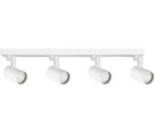 Lampy sufitowe - Oświetlenie punktowe LYNX 4xGU10/10W/230V biały - miniaturka - grafika 1