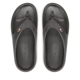 Japonki Tommy Hilfiger Th Comfort Beach Sandal FW0FW08522 Szary - Klapki i japonki damskie - miniaturka - grafika 1