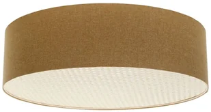 Plafon sufitowy ERUTAN RATTAN 70 żółty BPS KONCEPT - Lampy sufitowe - miniaturka - grafika 1