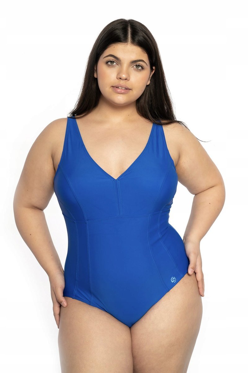 3302 Modelujący kostium strój kąpielowy jednoczęściowy 4XL Spin