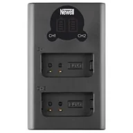 Ładowarki do aparatów dedykowane - Newell Ładowarka do aparatu Ładowarka dwukanałowa DL-USB-C do akumulatorów BLN1 NL2118 - miniaturka - grafika 1
