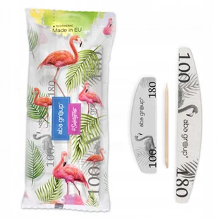 Aba Group Pilnik do Paznokci 100/180 + mini polerka + patyczek Drewniany Zestaw 2 do Manicure ALLYOUNEED - Akcesoria do paznokci Aba Group Pilnik do Paznokci 100/180 + mini polerka + patyczek Drewniany Zestaw 2 do Manicure ALLYOUNEED - Akcesoria do paznokci - miniaturka - grafika 2
