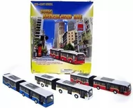 Samochody i pojazdy dla dzieci - Hipo Autobus przegubowy 29cm 3kol p12 - miniaturka - grafika 1