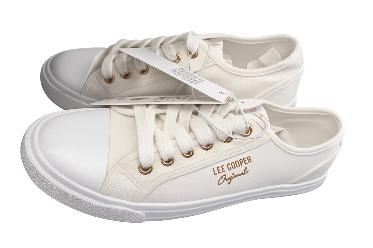 TRAMPKI DAMSKIE LEE COOPER TENISÓWKI MATERIAŁOWE NA LATO 39