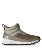 Śniegowce damskie - The North Face Śniegowce W Thermoball Progressive Zip Ii Wp NF0A5LWF5II1 Szary - miniaturka - grafika 1