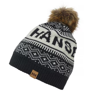 Czapki damskie - Czapka Helly Hansen Champow Beanie navy - grafika 1