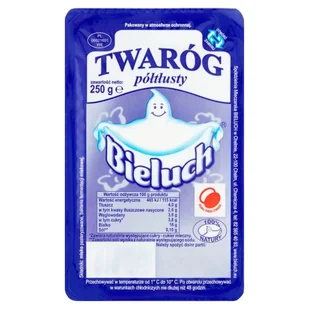 Bieluch - Twaróg półtłusty - Sery - miniaturka - grafika 1