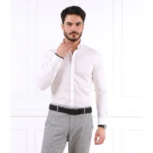 Calvin Klein Koszula POPLIN | Extra slim fit - Koszule męskie - miniaturka - grafika 1