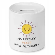 Skarbonki - DLA PILOTA SKARBONKA MARKETING PREZENT z Nadrukiem ze Zdjęciem - miniaturka - grafika 1