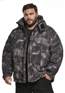 Kurtki męskie - Urban Classics Męska kurtka zimowa Multipocket, Multicolour (Dark Olive Camo 01174), S - miniaturka - grafika 1