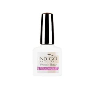 Indigo Proteinowa Baza Do Paznokci Zmywalna 13ml - Lakiery hybrydowe - miniaturka - grafika 1