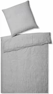 Pościel - Elegante Poszewka lniana Leinen Light Grey - miniaturka - grafika 1