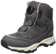 Buty dla dziewczynek - Viking Buty dziecięce Bjork Warm GTX Boa Snow Boot, uniseks, Charcoal Dusty Pink, 28 EU - miniaturka - grafika 1