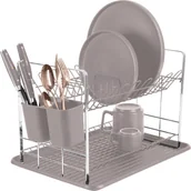 Suszarki do naczyń - Berlinger Haus SUSZARKA DO NACZYŃ Z OCIEKACZEM BERLINGER HAUS BH-8596 TAUPE - miniaturka - grafika 1