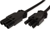 Kable komputerowe i do monitorów - Kabel zasilający Bachmann Przedłużacz BACHMANN GST18-3 męski/żeński, czarny, 1,5 m - miniaturka - grafika 1