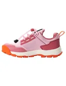 Buty dla chłopców - Jack Wolfskin Unisex dziecięce buty Cyrox Texapore Low K, Soft Pink, 31 EU - miniaturka - grafika 1